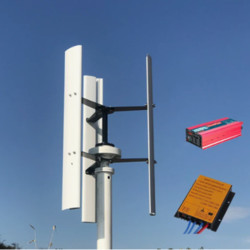 Вертикальна вітряна турбіна 3кВт 48в